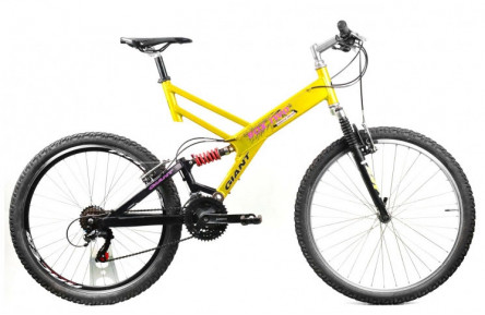 Двухподвесной велосипед Giant Box Two 26" XL желтый Б/У