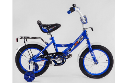 Велосипед Maxx Pro N14-6 14" 8" синій