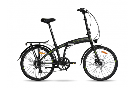 Велосипед VNC HighWay A7 2023 24" 38 см черный