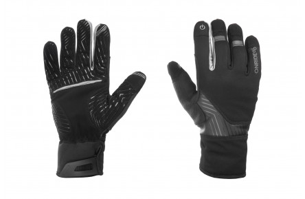 Зимние перчатки ONRIDE Frantic черные XS