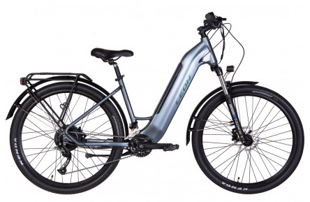 Електровелосипед 27.5" Leon GAVANA 500Вт 48В 12.8Аг 2022 (темно-сірий (м)) 