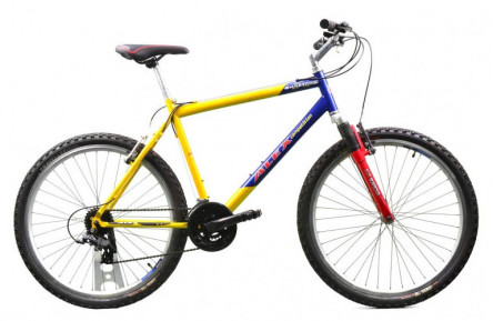 Горный велосипед Alex Ontario 26" L желто-синий Б/У
