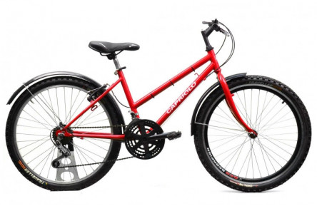 Подростковый велосипед Capriolo 24" S красный Б/У