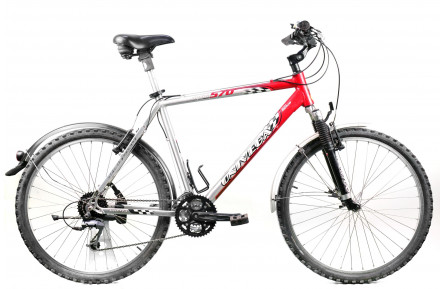 Гірський велосипед Univega Alpina 570 26" XL сіро-червоний Б/В
