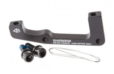Адаптер для дисків гальм передній Shimano SM-MA-F203PSA ротора 203мм International Standard