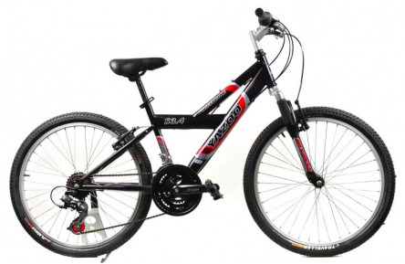 Подростковый велосипед Yazoo Streetbike S34 24" XS черный Б/У