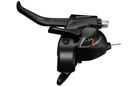 Гальм ручка/шифтер Shimano ST-EF41 лівий 3-зірковий чорний ОЕМ