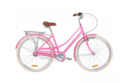 Городской велосипед Dorozhnik Sapphire Nexus 2019 28" 19" розовый