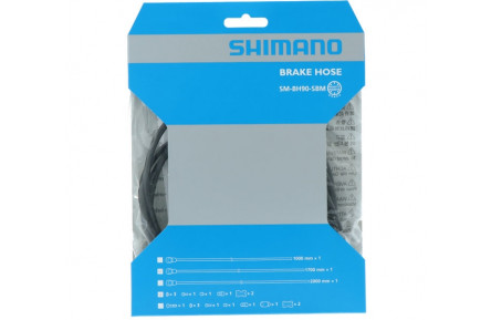 Гідролінія Shimano DEORE XT SM-BH90-SBM-LL для дискових гальм. 1000мм чорний