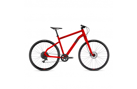 Велосипед Ghost Square Speedline 88 AL 2021 28" M красно-черный