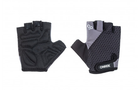 Перчатки детские Onride Gem черный-серый 9-10