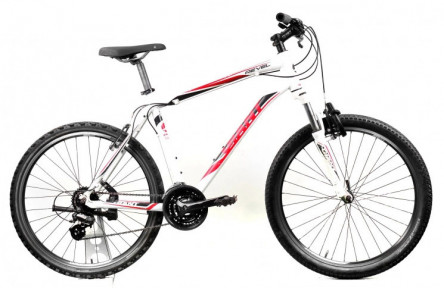 Горный велосипед Giant Revel 26" L белый с черно-красным Б/У