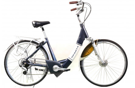Городской велосипед Sparta Ion M-Gear GL 28" S сине-белый Б/У