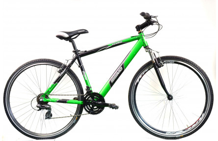 Гібридний велосипед Issimo RSX800 28" L чорно-зелений Б/В
