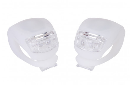 Мигалки BC-RL8001 LED силиконовый белый корпус