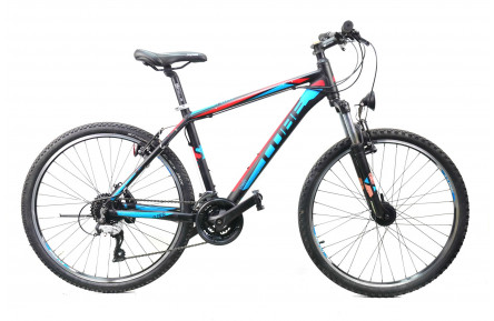 Горный велосипед Cube Aim Pro 26" M черно-красный с синим Б/У