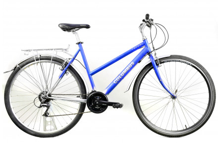 Гибридный велосипед Columbus Safari 28" M синий Б/У
