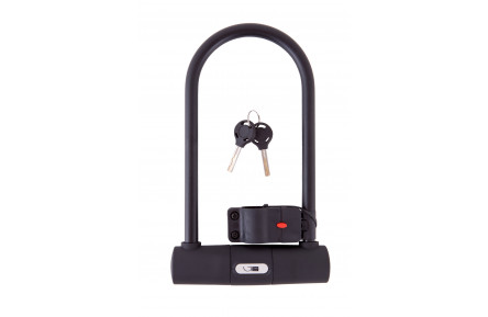 Замок Green Cycle U-lock на ключе GLK-468 115x230 черный