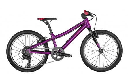Велосипед Bergamont Bergamonster Girl 2021 20" 26см фиолетово-черный