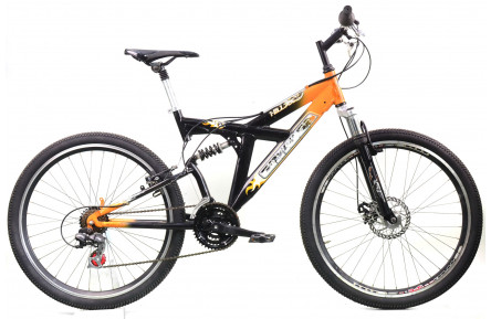 Двухподвесной велосипед Canoga Hill 700 X 26" M черно-оранжевый Б/У