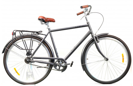 Міський велосипед Dorozhnik Comfort Male 28" L сірий Б/В