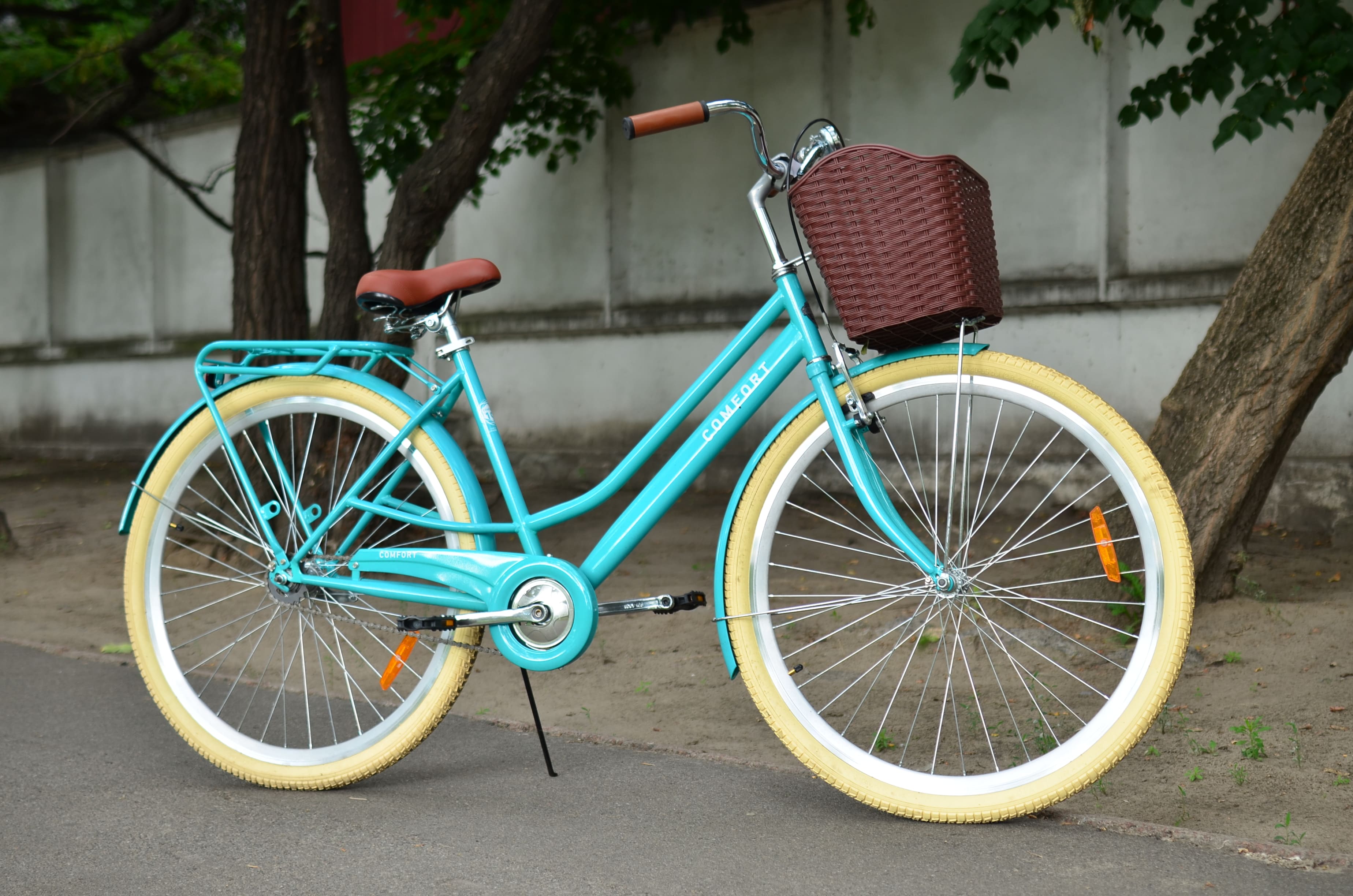 женский городской велосипед